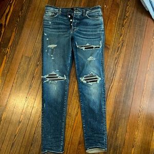 Men’s MX1 destroyed skinny Jeans